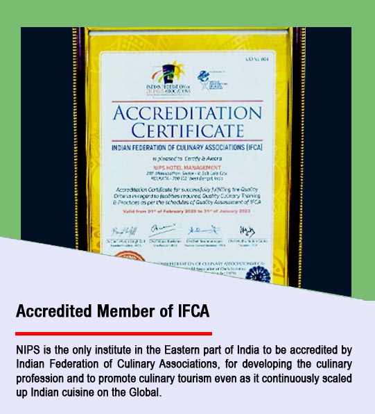 NIPS has accredited member of IFCA