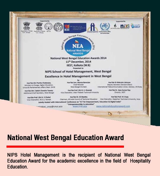 NIPS - The holder of national west bengal education award