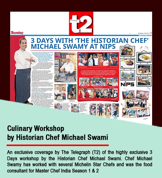 Culinary workshop by historian chef Michael Swami