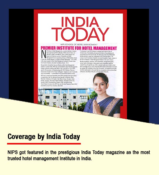 NIPS got featured in the prestigious Indiay Today magazine