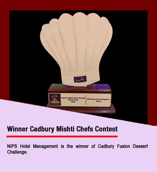 NIPS Hotel Management is the winner of Cadbury Fusion Dessert Challenge