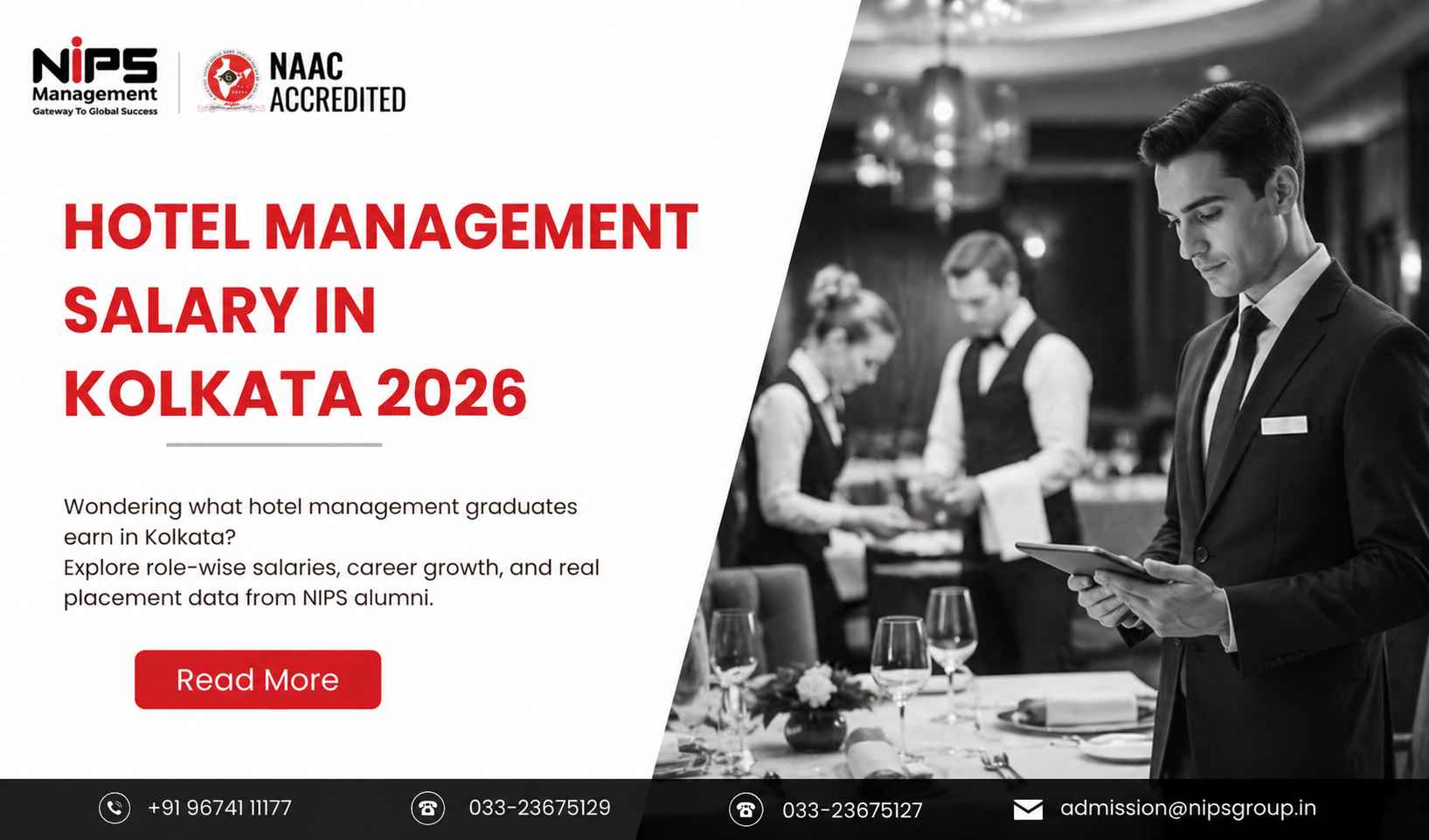Hotel Management Salary in Kolkata 2026 – What Do Graduates Actually Earn?